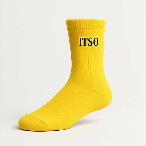 yellow sock